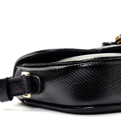 Celine Karung Teen Tassel Bag Black 6 of 11