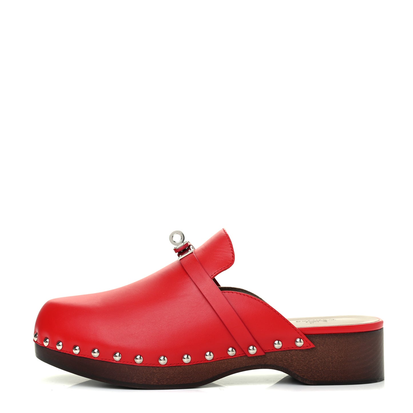 Calfskin Carlotta Mules 39 Rouge