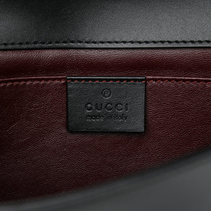 Gucci Smooth Calfskin Small Zumi Top Handle Shoulder Bag Black 6 of 10