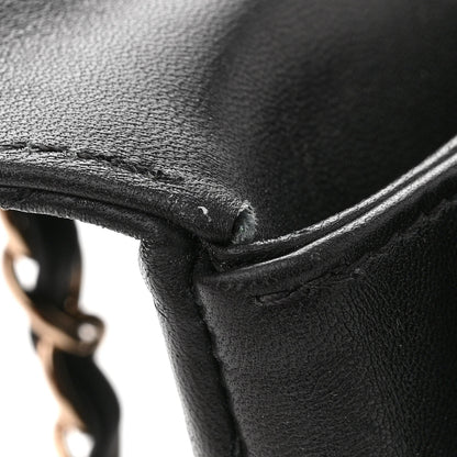 Chanel Lambskin Quilted Medium Trendy CC Flap Dual Handle Bag Black 17 of 21