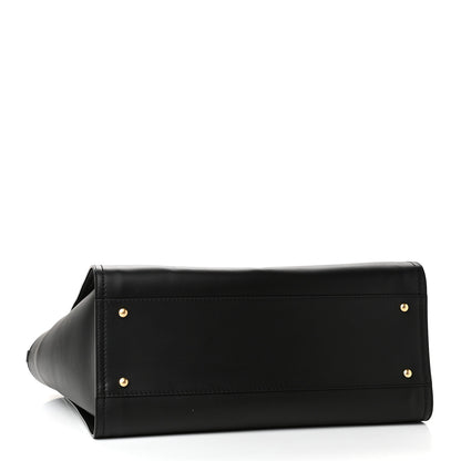 Chanel Calfskin Medium Deauville Tote Black 4 of 9