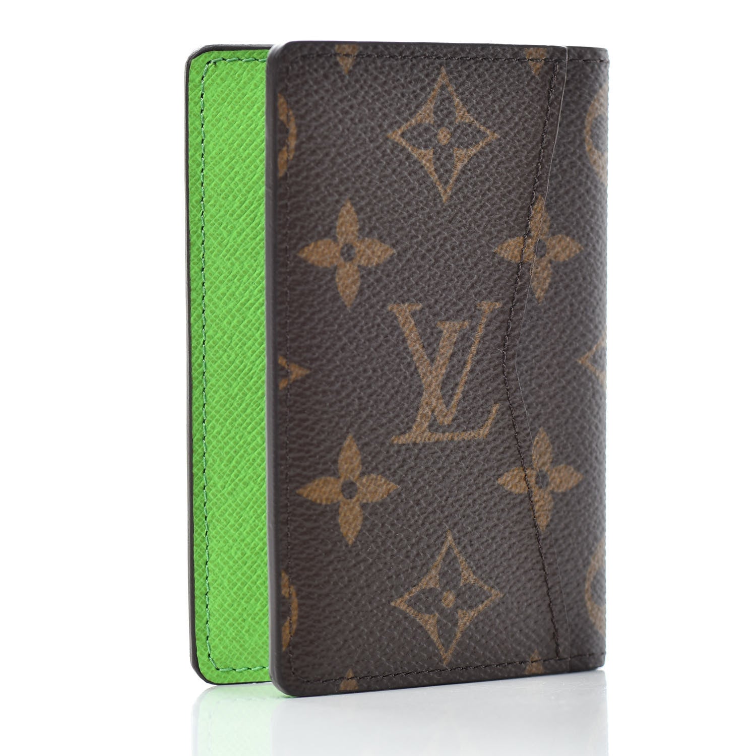 Louis Vuitton Monogram Embroidered Cartoon LV Friends Pocket Organizer 3 of 7