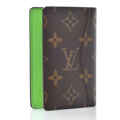 Louis Vuitton Monogram Embroidered Cartoon LV Friends Pocket Organizer 3 of 7