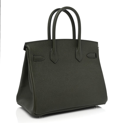Hermes Epsom Birkin 30 Vert De Gris 3 of 8