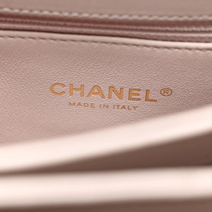 Chanel Lambskin Quilted Small Trendy CC Flap Dual Handle Bag Lilas Lilac 7 of 11