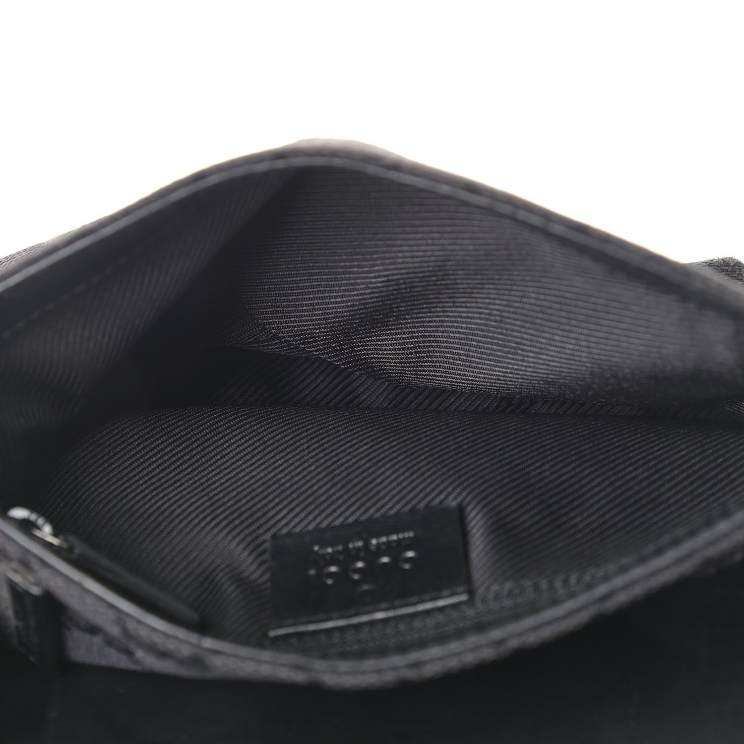 Gucci GG Monogram Web Flight Belt Bag Black 5 of 9