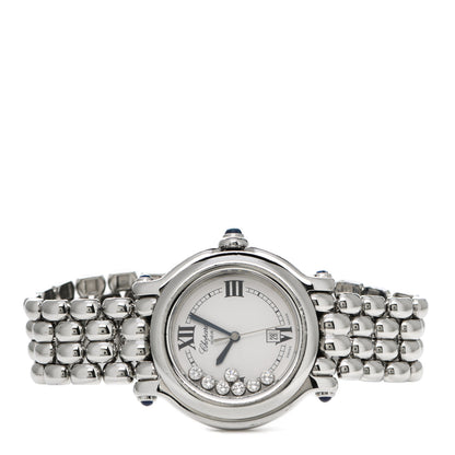 Chopard Stainless Steel 7 Diamond 32mm Happy Sport Quartz Watch 2 of 5