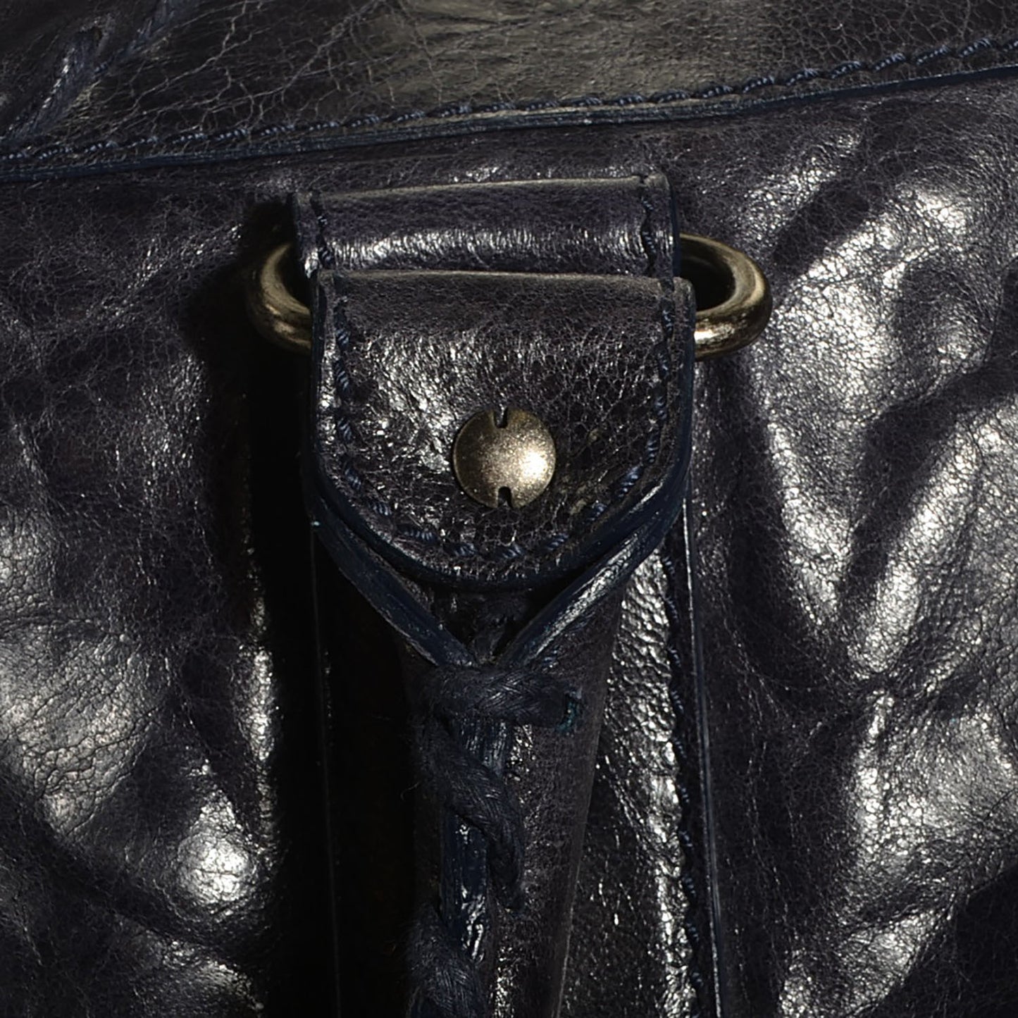 Chevre Classic Hardware Weekender Ink