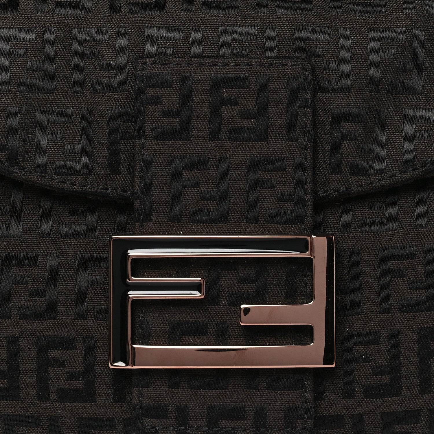 Fendi Zucchino Baguette Brown 7 of 9