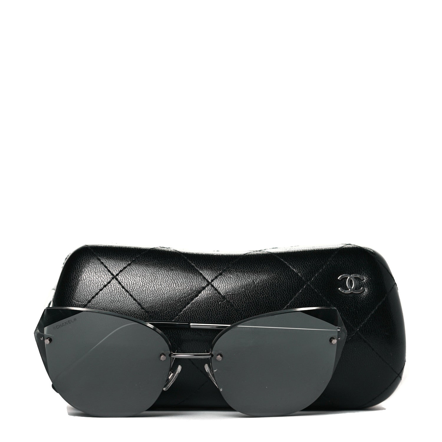 Chanel Cat Eye Sunglasses 4237 Silver 7 of 7