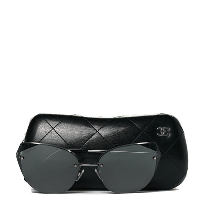 Chanel Cat Eye Sunglasses 4237 Silver 7 of 7