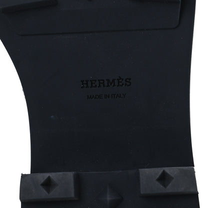 Hermes Glossed Calfskin First 38.5 Oxford Black 8 of 13