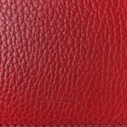 Gucci Dollar Calfskin Swarovski Crystal Small Dionysus Shoulder Bag Hibiscus Red 9 of 13