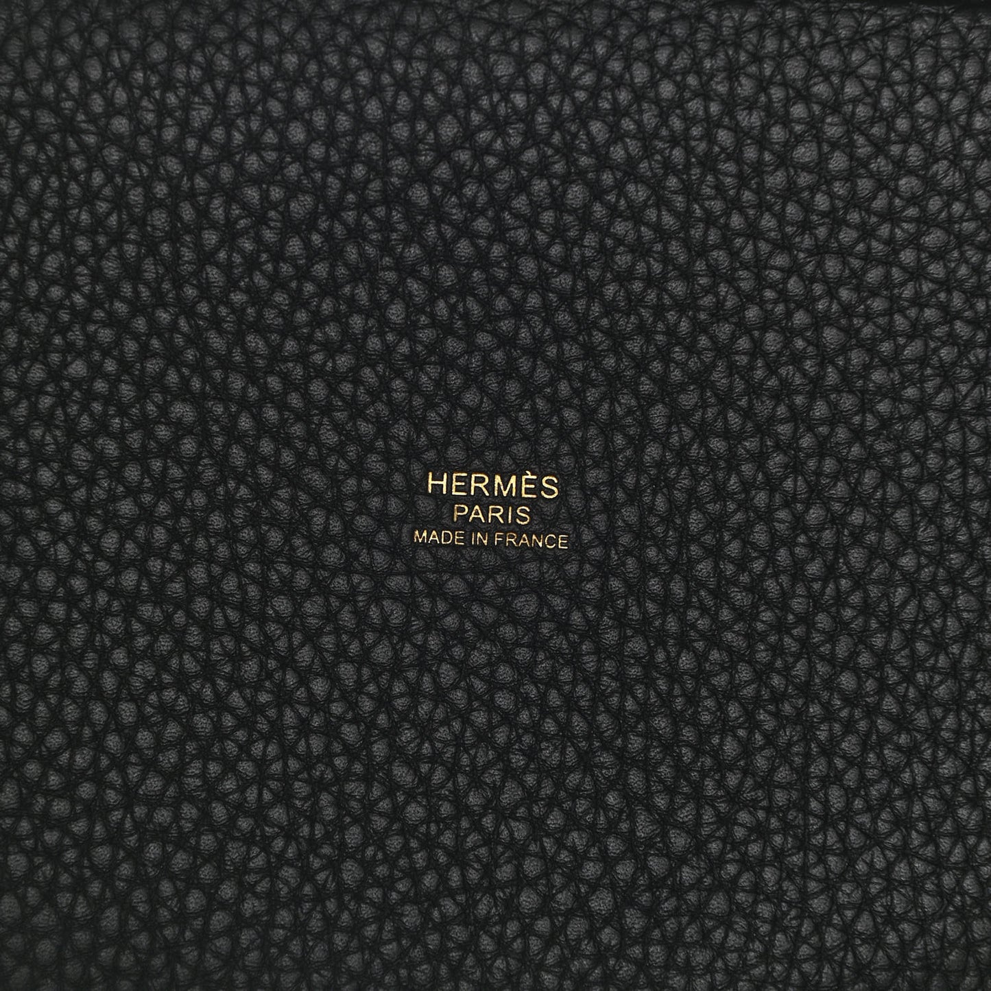 Taurillon Clemence Picotin Lock 18 PM Black