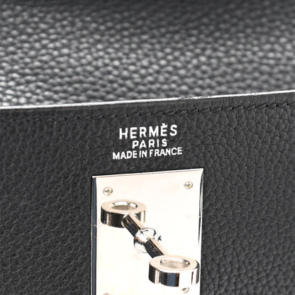 Hermes Togo Kelly Retourne 32 Black 6 of 11