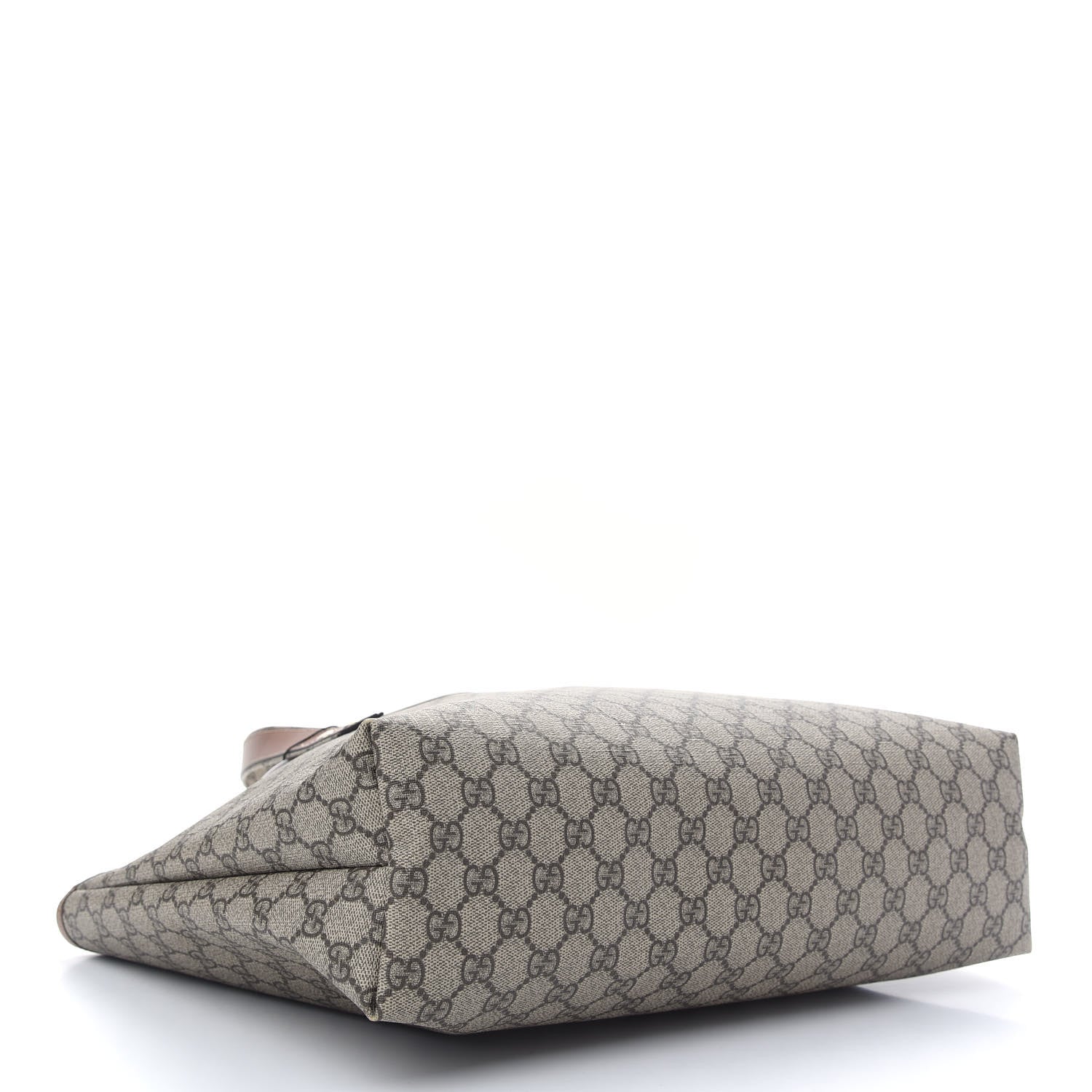 Gucci GG Plus Monogram Medium Signature Web Loop Tote Brown 4 of 9