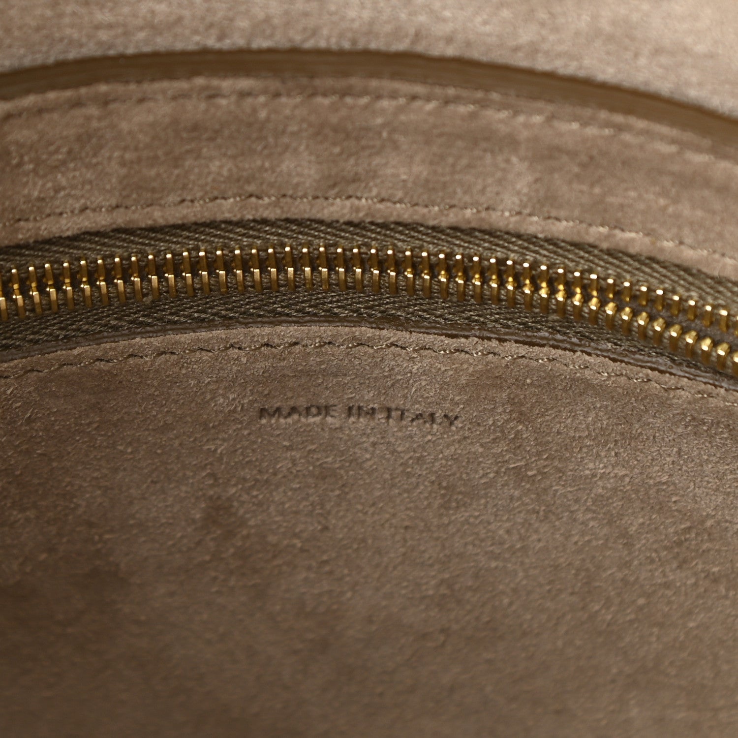 Celine Soft Grained Calfskin Small Sangle Bucket Bag Taupe 6 of 9