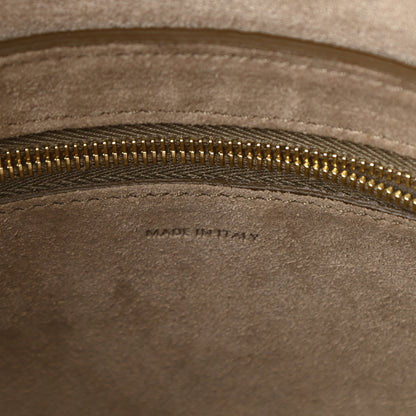 Celine Soft Grained Calfskin Small Sangle Bucket Bag Taupe 6 of 9