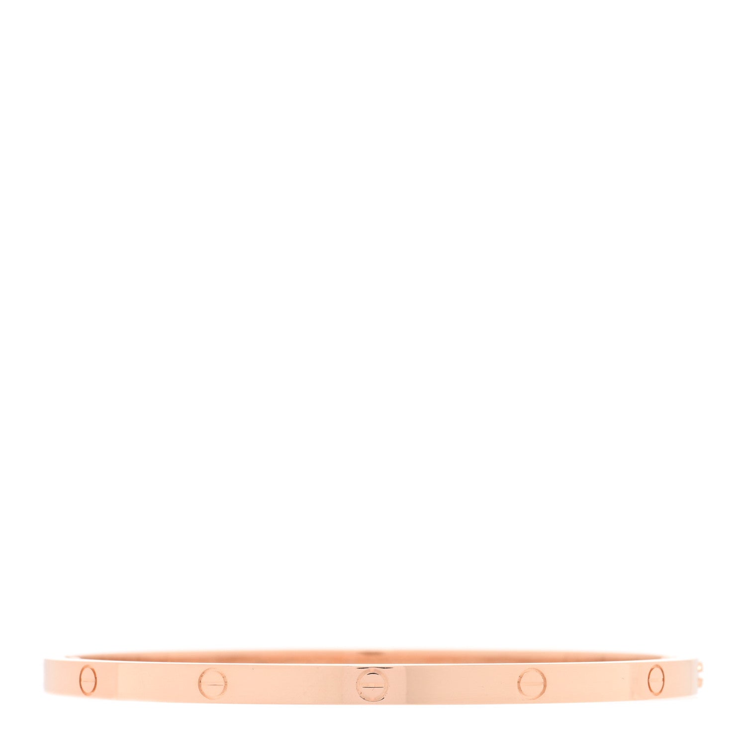 Cartier 18K Pink Gold Small LOVE Bracelet 17 1 of 7