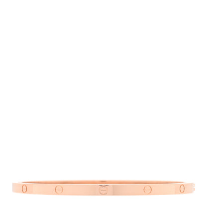 Cartier 18K Pink Gold Small LOVE Bracelet 17 1 of 7