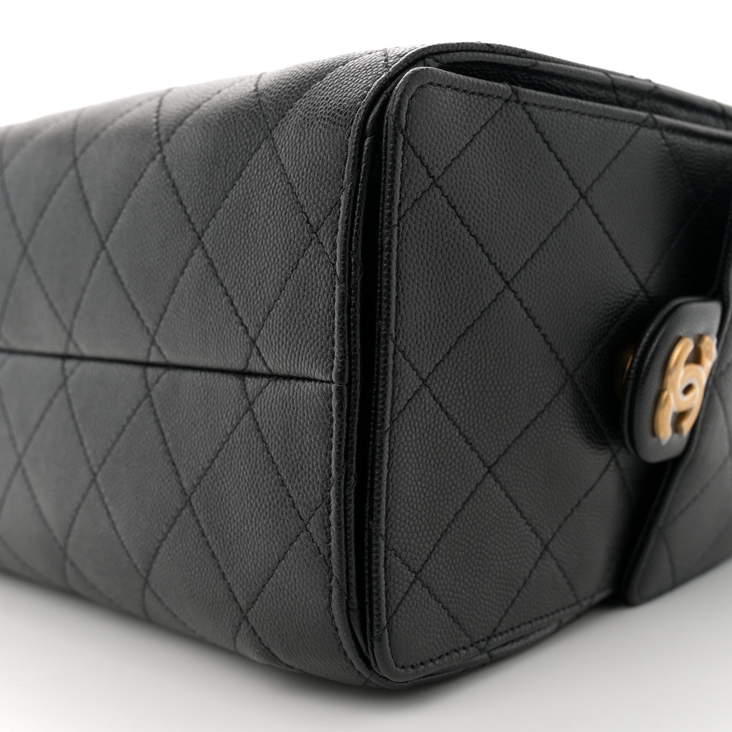 Chanel Caviar Quilted Small Chanel 25 Handbag Black 10 of 10