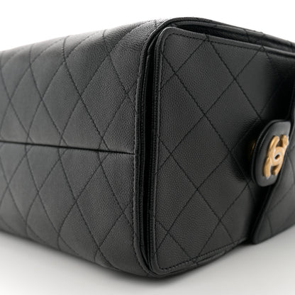 Chanel Caviar Quilted Small Chanel 25 Handbag Black 10 of 10