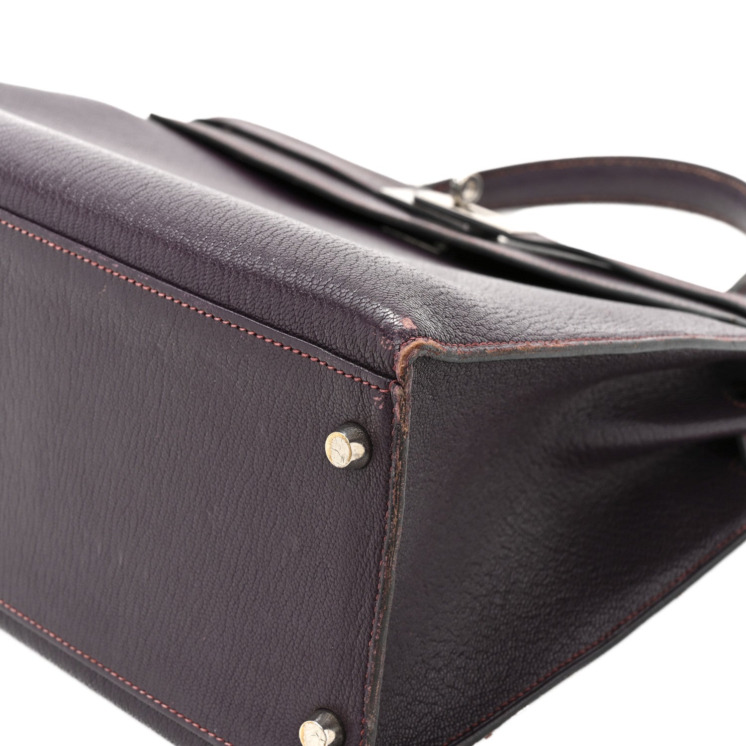 Hermes Chevre Mangalore Kelly Sellier 35 Raisin 17 of 35