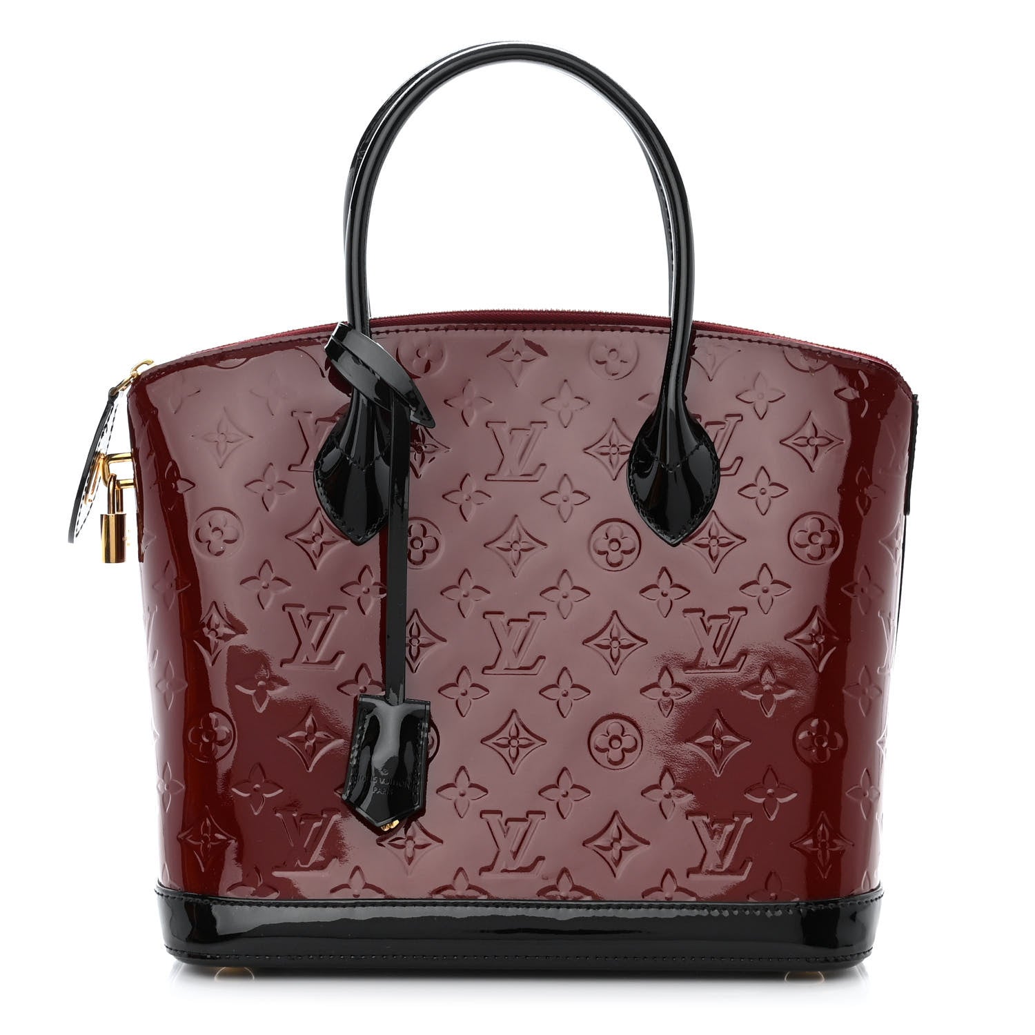 Louis Vuitton Vernis Lockit PM Griotte 1 of 12