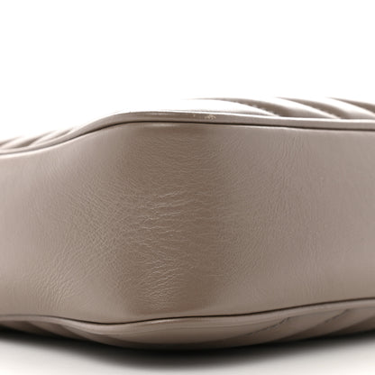 Saint Laurent Calfskin Matelasse Monogram Lou Camera Bag Taupe 9 of 15