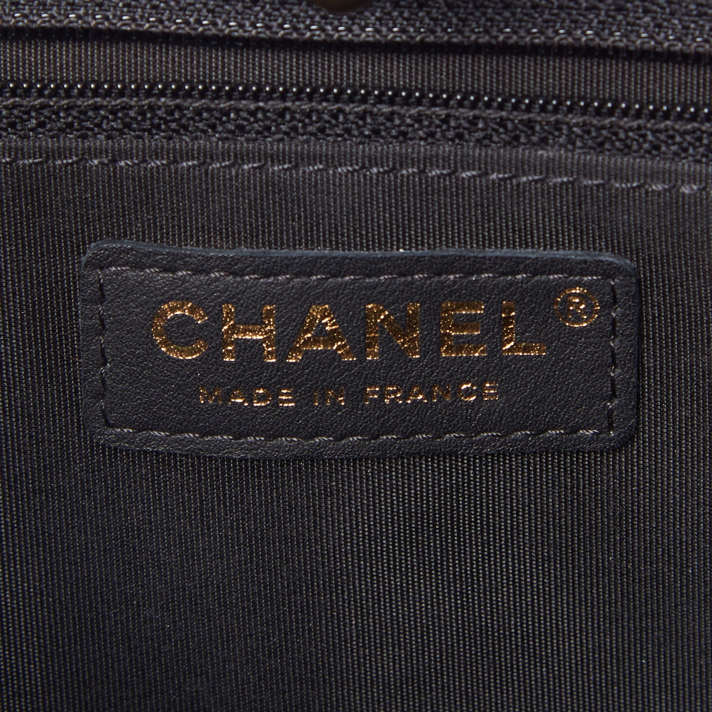 Caviar Quilted Sweet Classic Shopping Tote Black