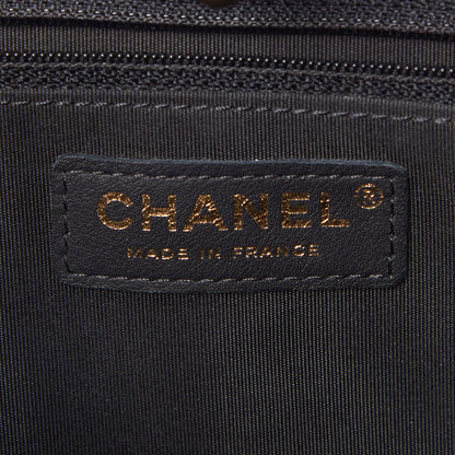 Chanel Caviar Quilted Sweet Classic Shopping Tote Black 8 of 9