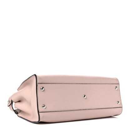 Fendi Vitello Seta Shiny Nappa Medium Peekaboo Iconic Satchel Soap Opale 4 of 19