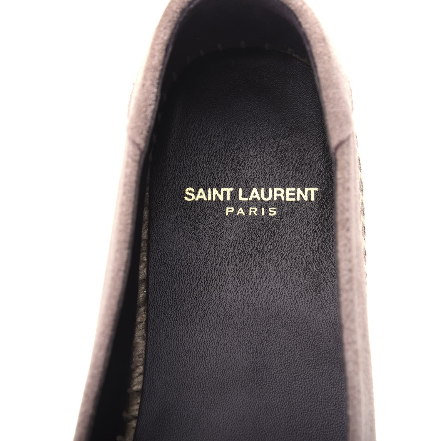 Saint Laurent Suede Espadrilles 37.5 Rose Antique 8 of 11