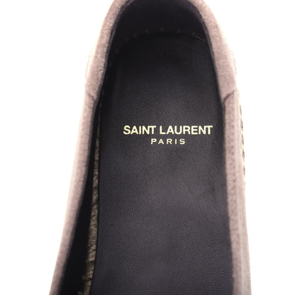 Saint Laurent Suede Espadrilles 37.5 Rose Antique 8 of 11