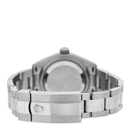 Rolex Stainless Steel 18K White Gold 28mm Oyster Perpetual Datejust Watch Silver Roman 279174 3 of 5