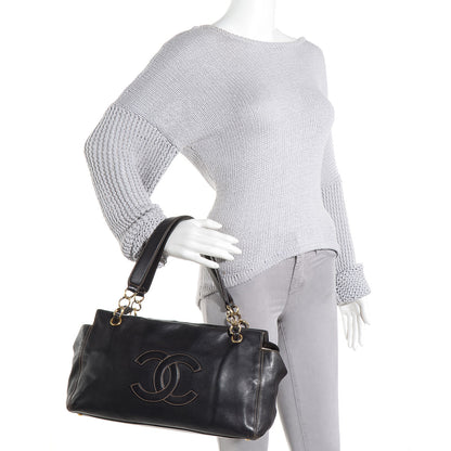 Chanel Leather CC Bag Black 2 of 16