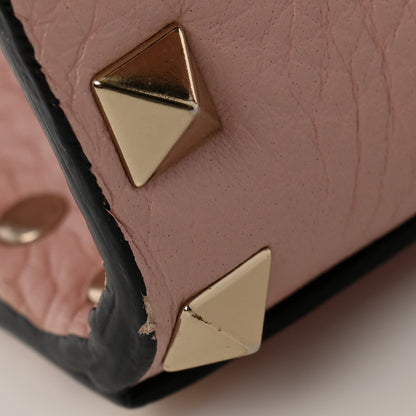 Valentino Garavani Pebbled Calfskin Medium Rockstud Flip Lock Crossbody Bag Loto 11 of 11