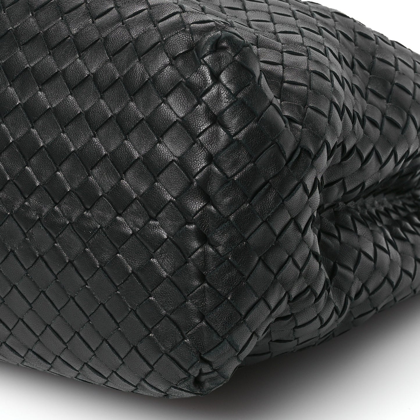Nappa Intrecciato Medium Tote Black