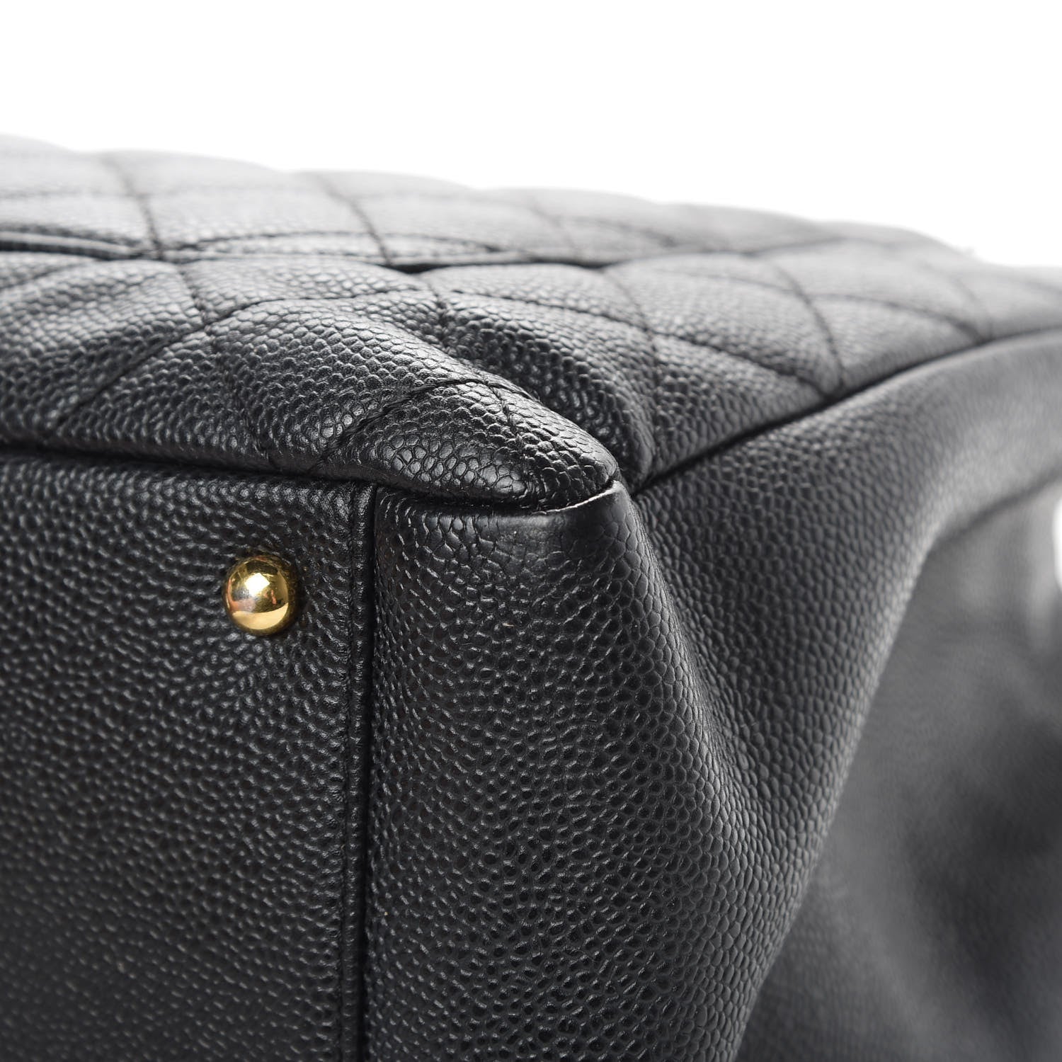 Chanel Caviar Quilted XL Grand Shopping Tote GST Black 11 of 14