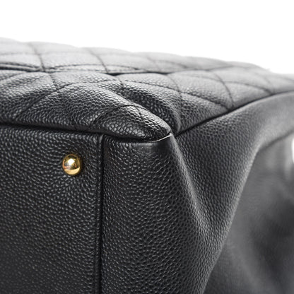 Chanel Caviar Quilted XL Grand Shopping Tote GST Black 11 of 14
