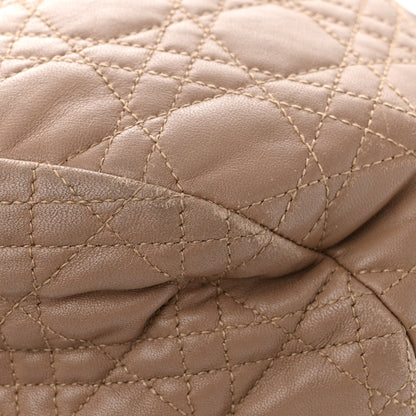 Christian Dior Lambskin Cannage Large Dior Soft Hobo Beige 11 of 13