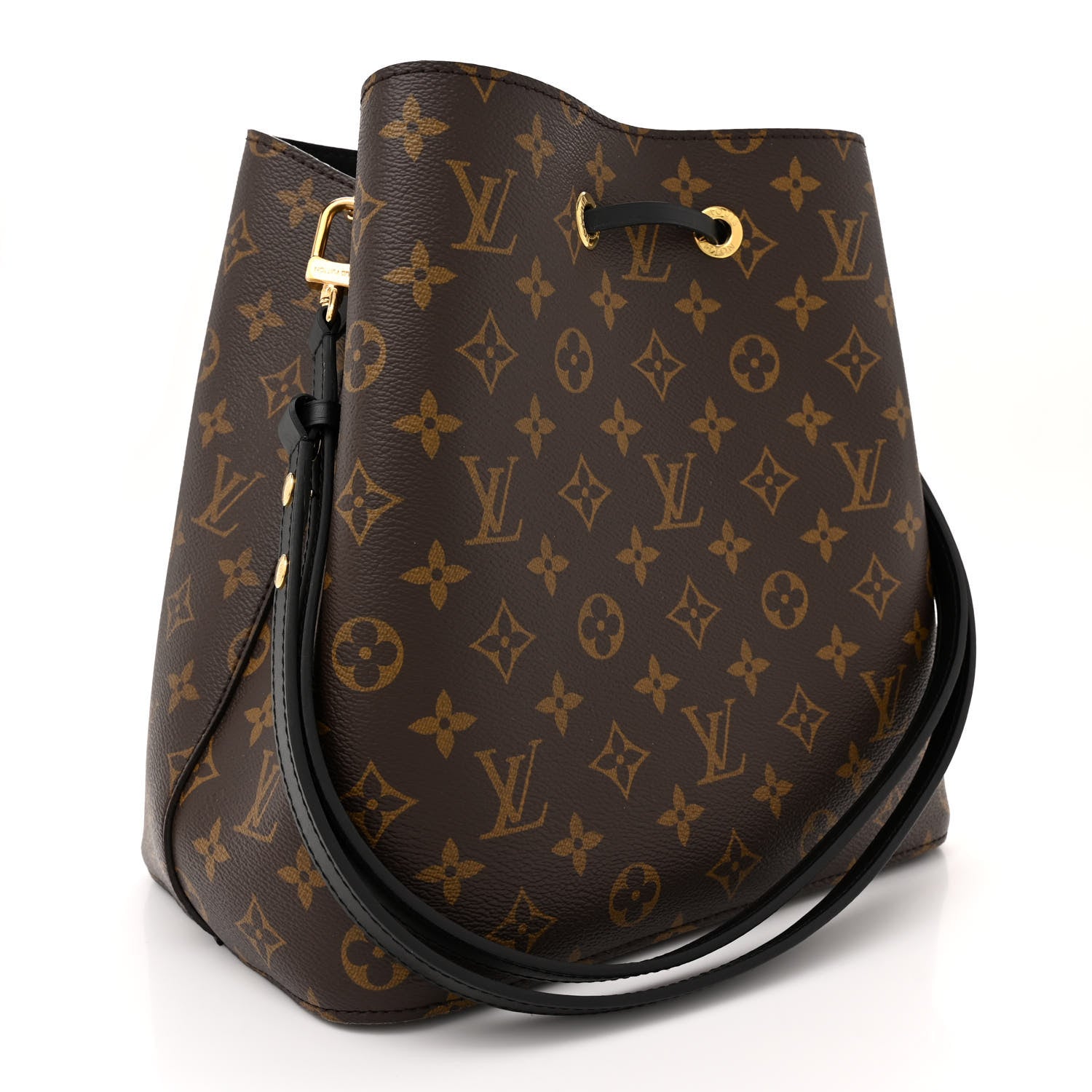 Louis Vuitton Monogram Neonoe MM Black 2 of 10