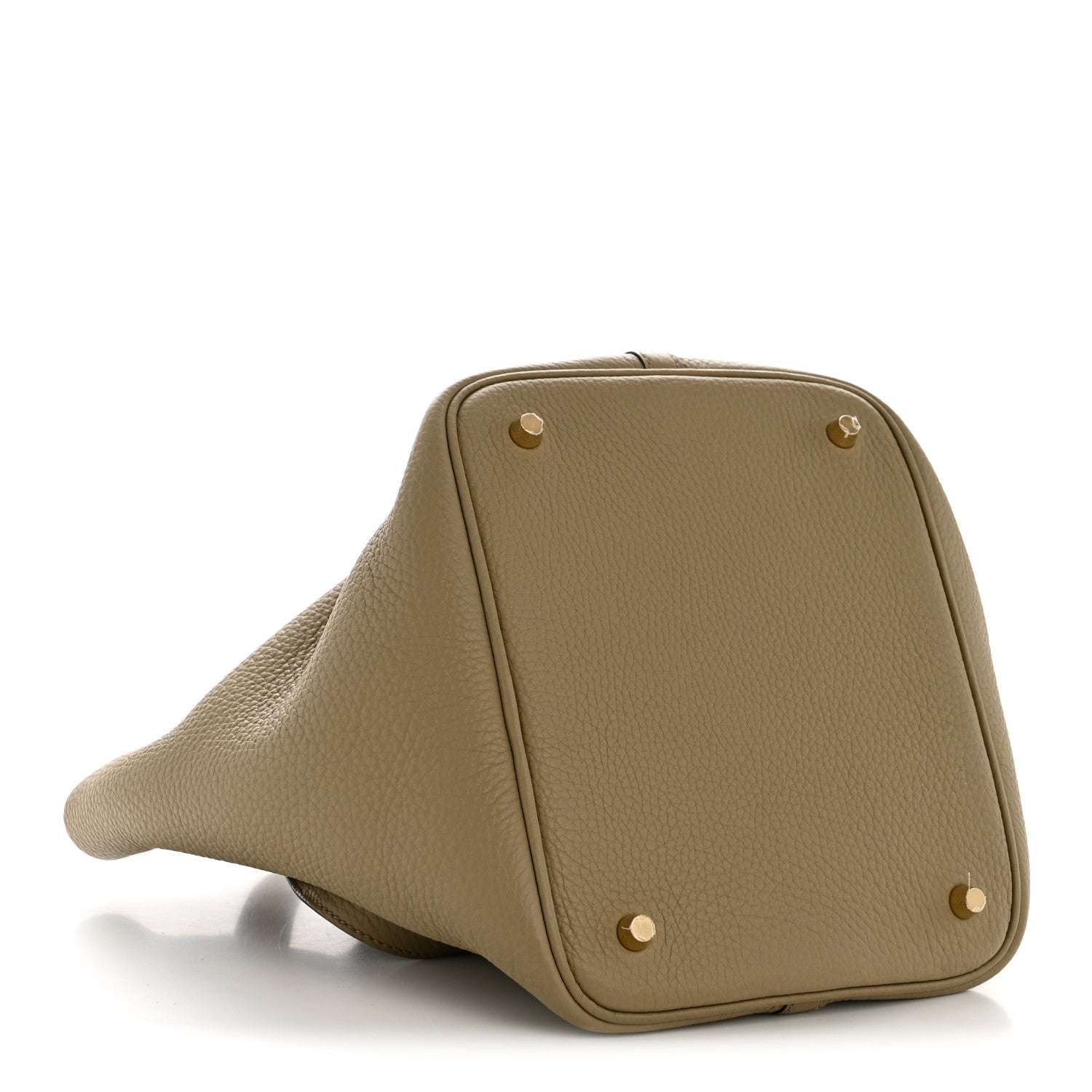 Hermes Taurillon Clemence Picotin Lock 22 MM Beige Marfa 4 of 10