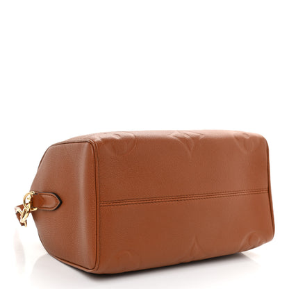 Louis Vuitton Empreinte Monogram Giant Speedy Bandouliere 25 Cognac 4 of 7