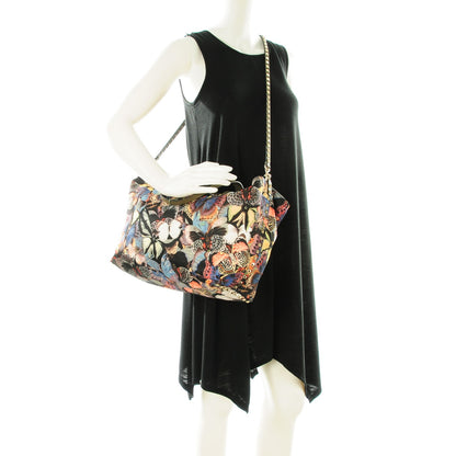 Valentino Garavani Nylon Camubutterfly Rockstud Crossbody Tote Multicolor 2 of 6