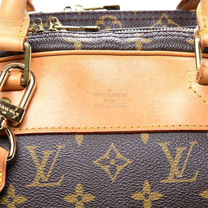 Louis Vuitton Monogram Alize 2 Compartment Luggage Travel Bag 15 of 15