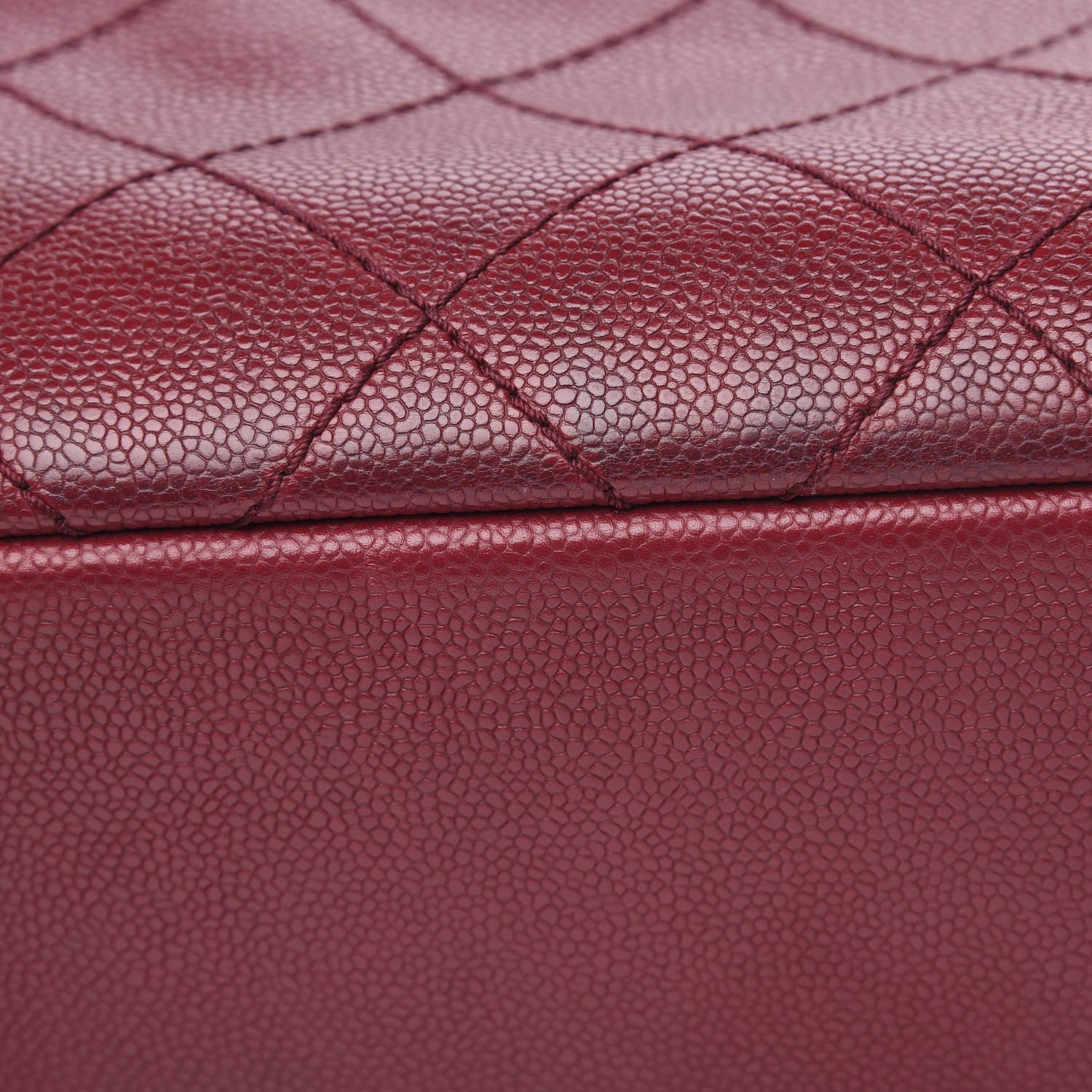 Chanel Grained Calfskin Shopping Fever Tote Red 9 of 12