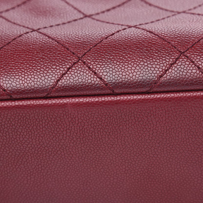 Chanel Grained Calfskin Shopping Fever Tote Red 9 of 12