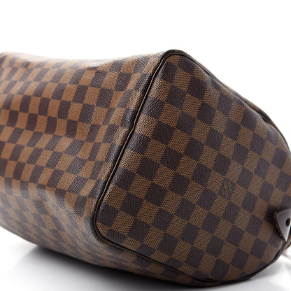 Louis Vuitton Damier Ebene Speedy 30 7 of 9
