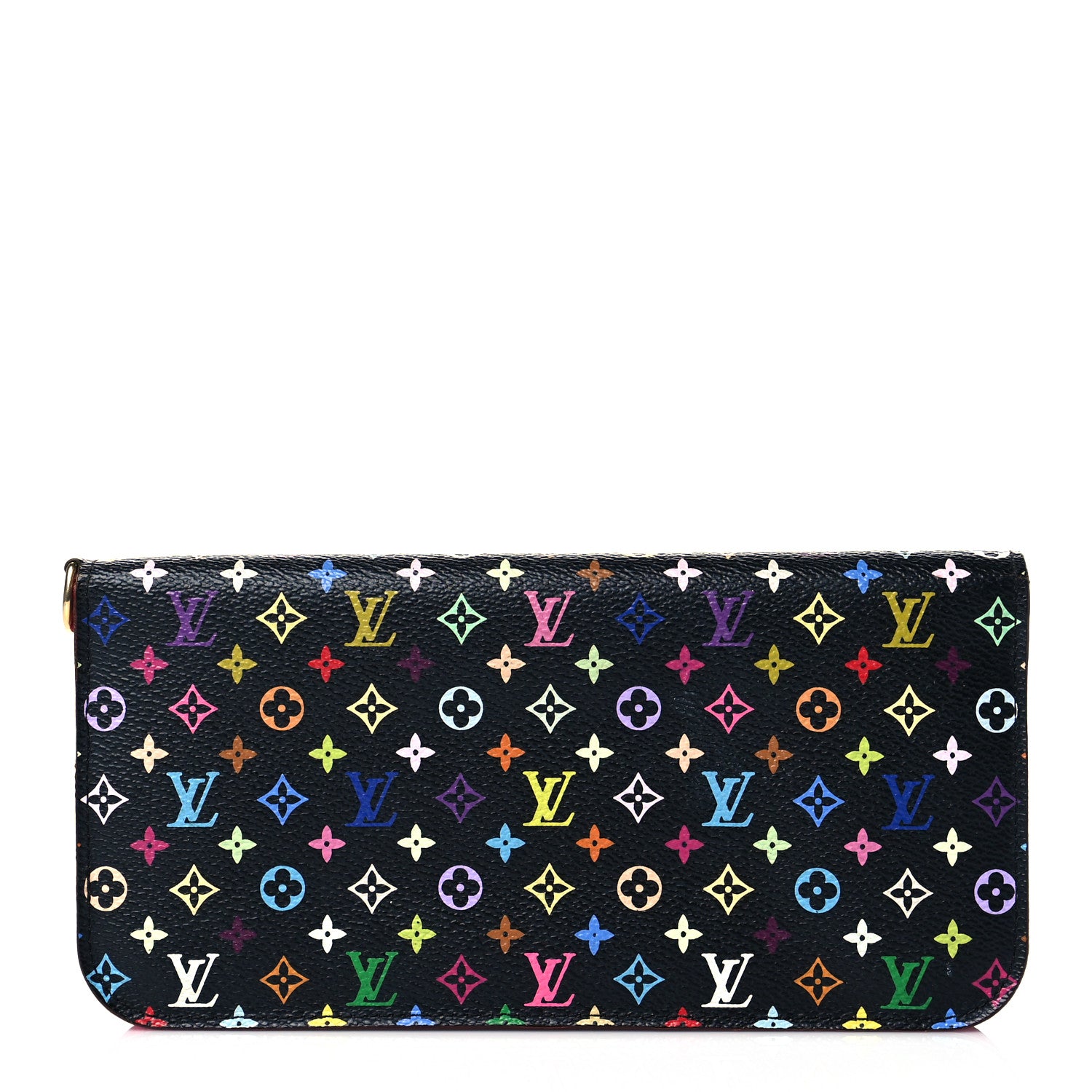 Louis Vuitton Monogram Multicolor Insolite Wallet Black Grenade 1 of 10
